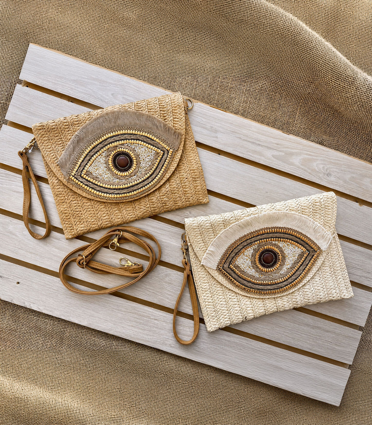 Bolso Sobre Ojo Fibra Artesanal