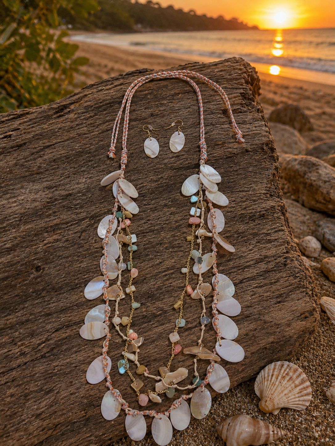 Collar Brisad De Nacar