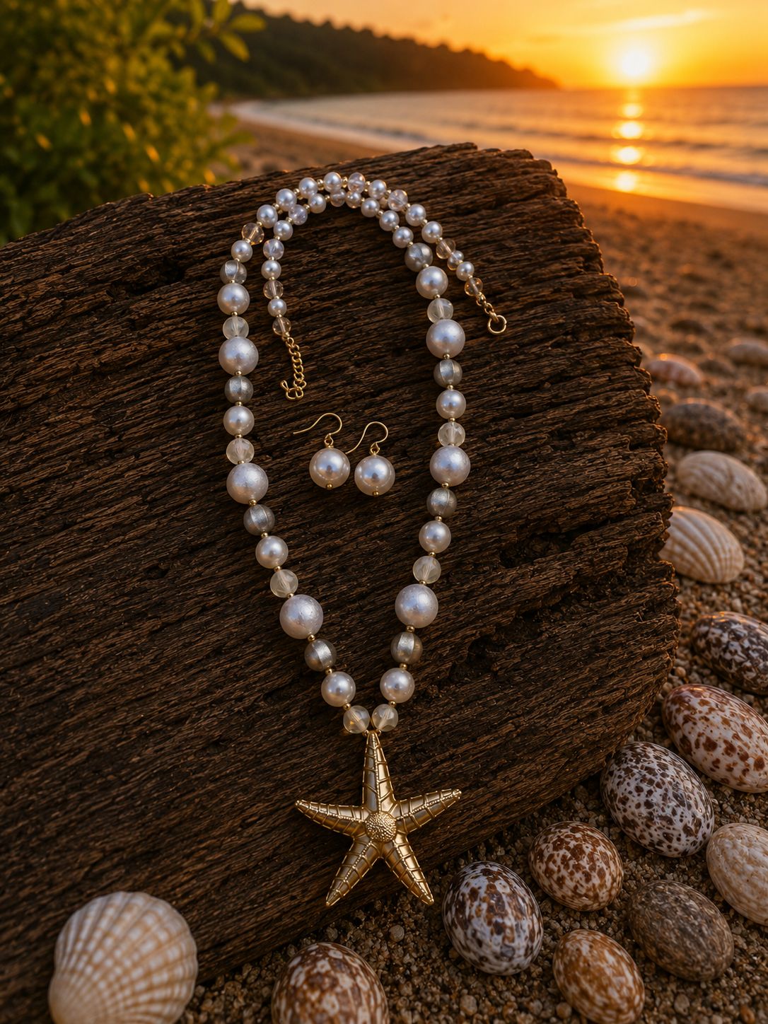 Collar Estrella Coralina