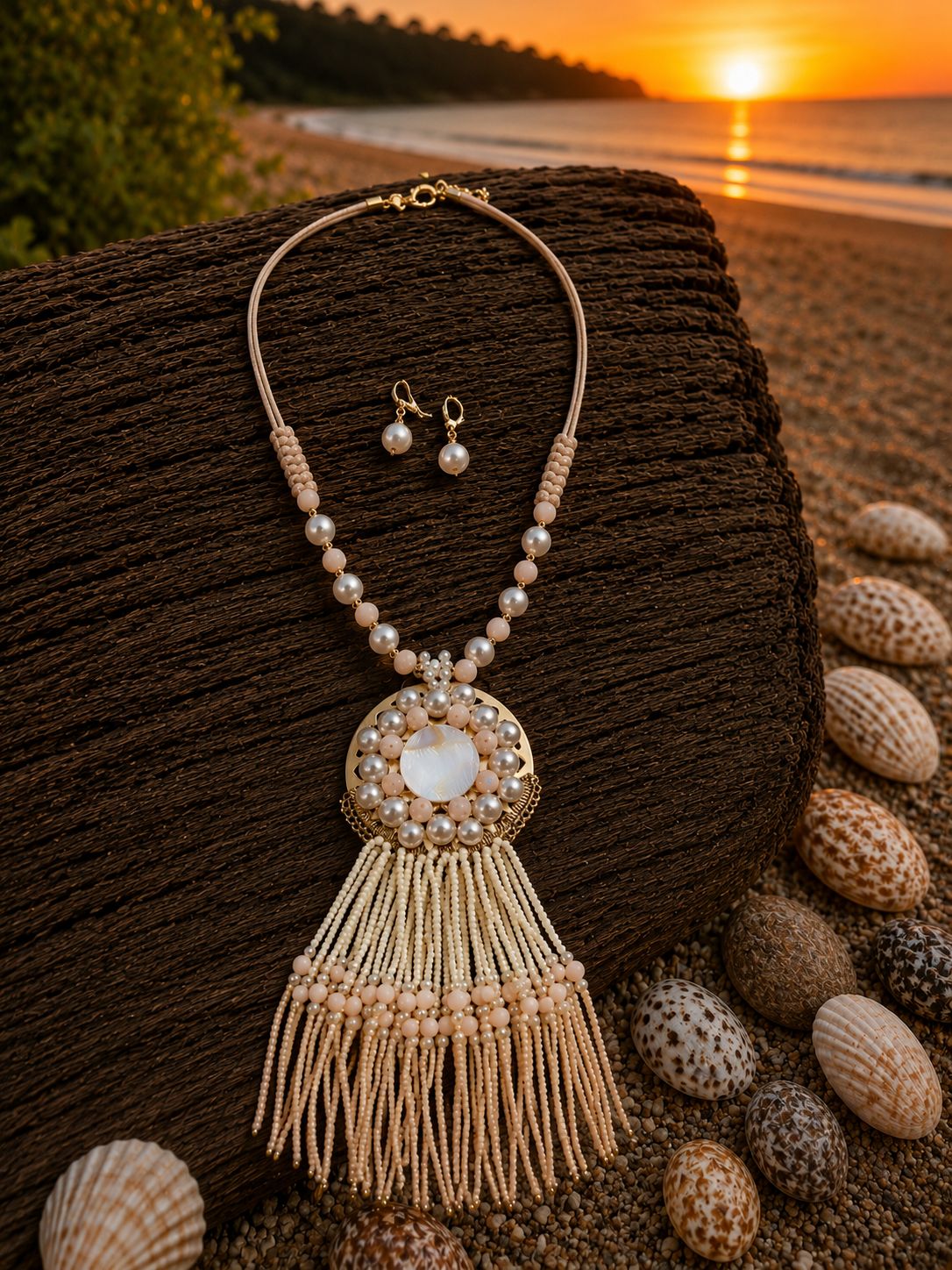 Collar Nacar Bohemio