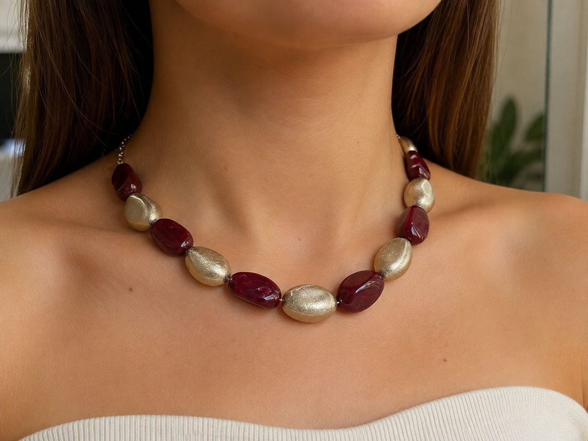Collar Borgoña
