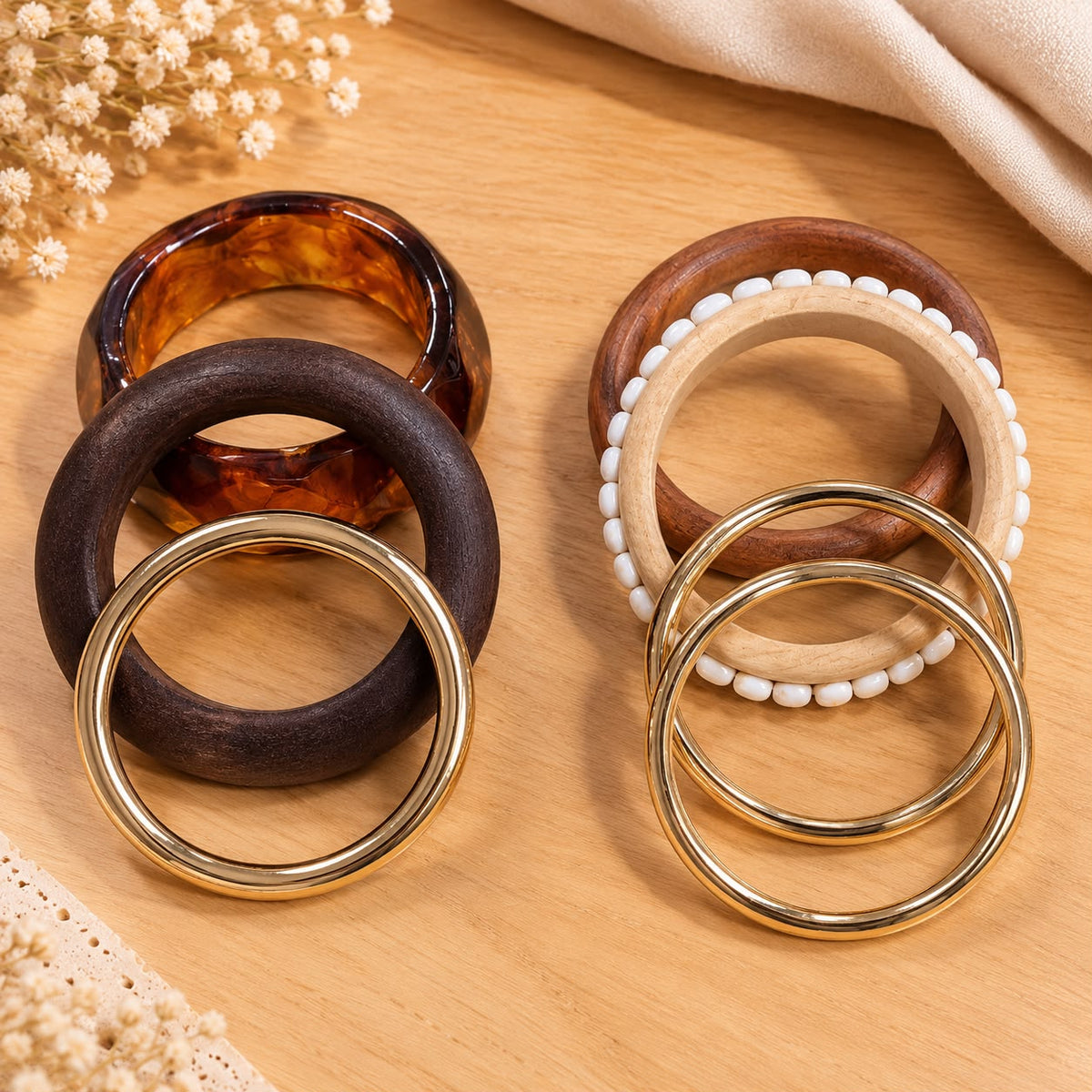Pulseras Carey