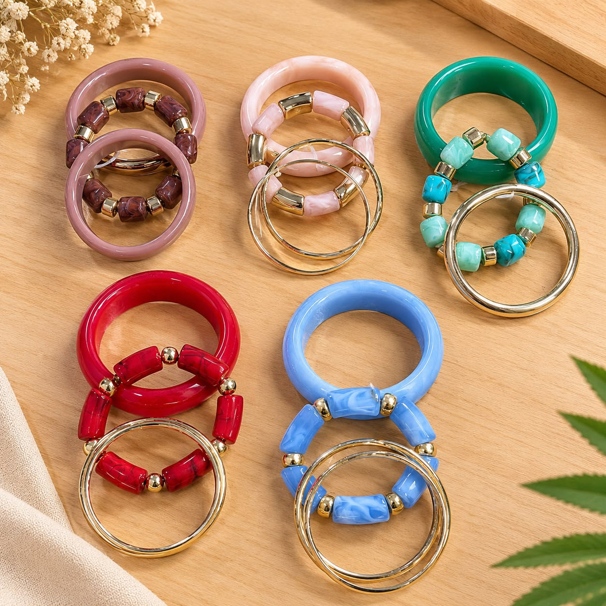 Pulseras Set Ajustable